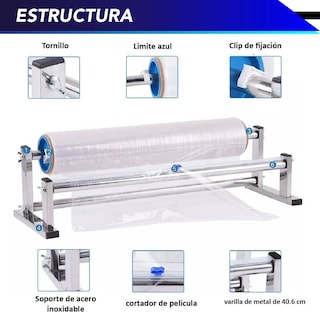 Foto 4 | Emplayadora Chic Fantasy LP129-600 Estirable Playo de Mesa