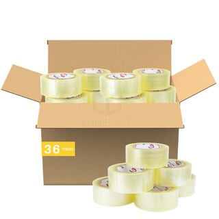 Foto 2 | Cinta Adhesiva Transparente Para Empaque 45mm X 150m - Royal Tape Cinta Adhesiva - Adhesión Y Resistencia - 6 Piezas