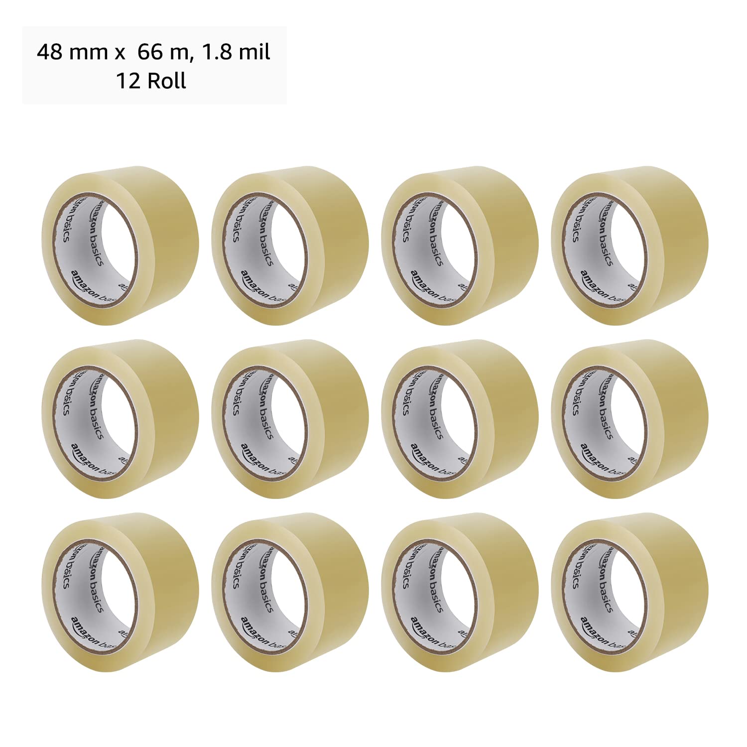 Foto 5 pulgar | Cinta de Embalaje Amazon Basics 12 Rollos - Venta Internacional
