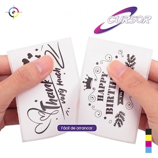 Foto 5 | Rollo Etiquetas Adhesivas con Cursor Pedidos Paquetería