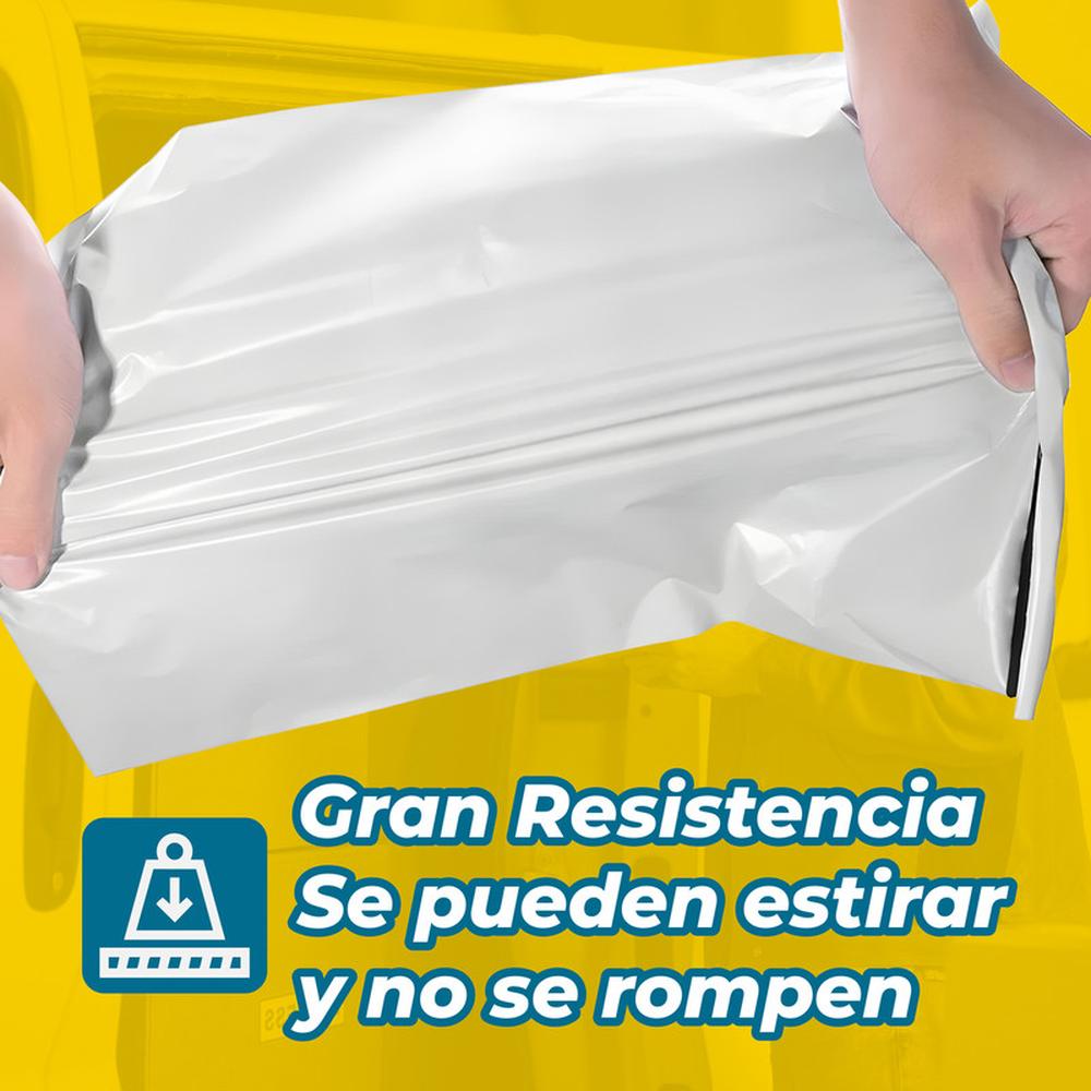 Foto 5 pulgar | Pack 1000 Bolsas de Envío 20x25 cm Autoadhesivas e Impermeables