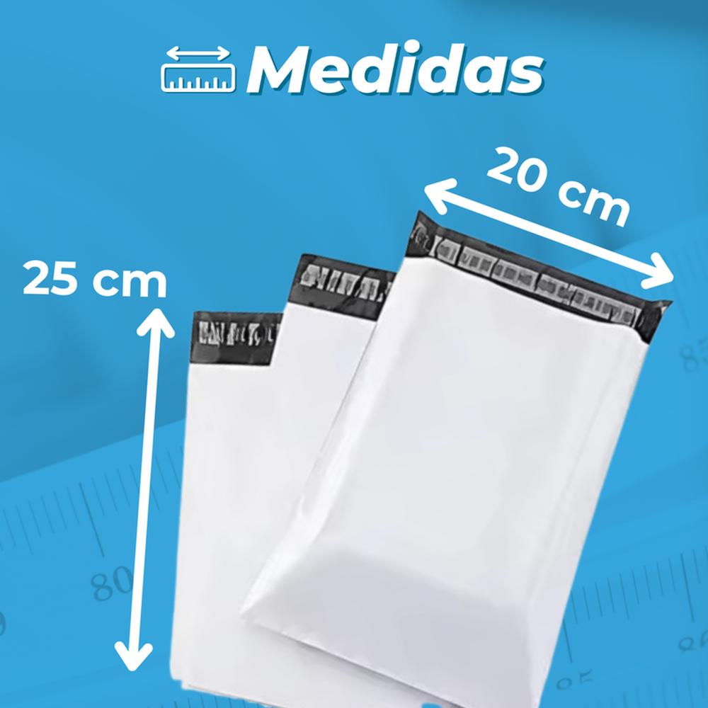 Foto 9 pulgar | Pack 1000 Bolsas de Envío 20x25 cm Autoadhesivas e Impermeables