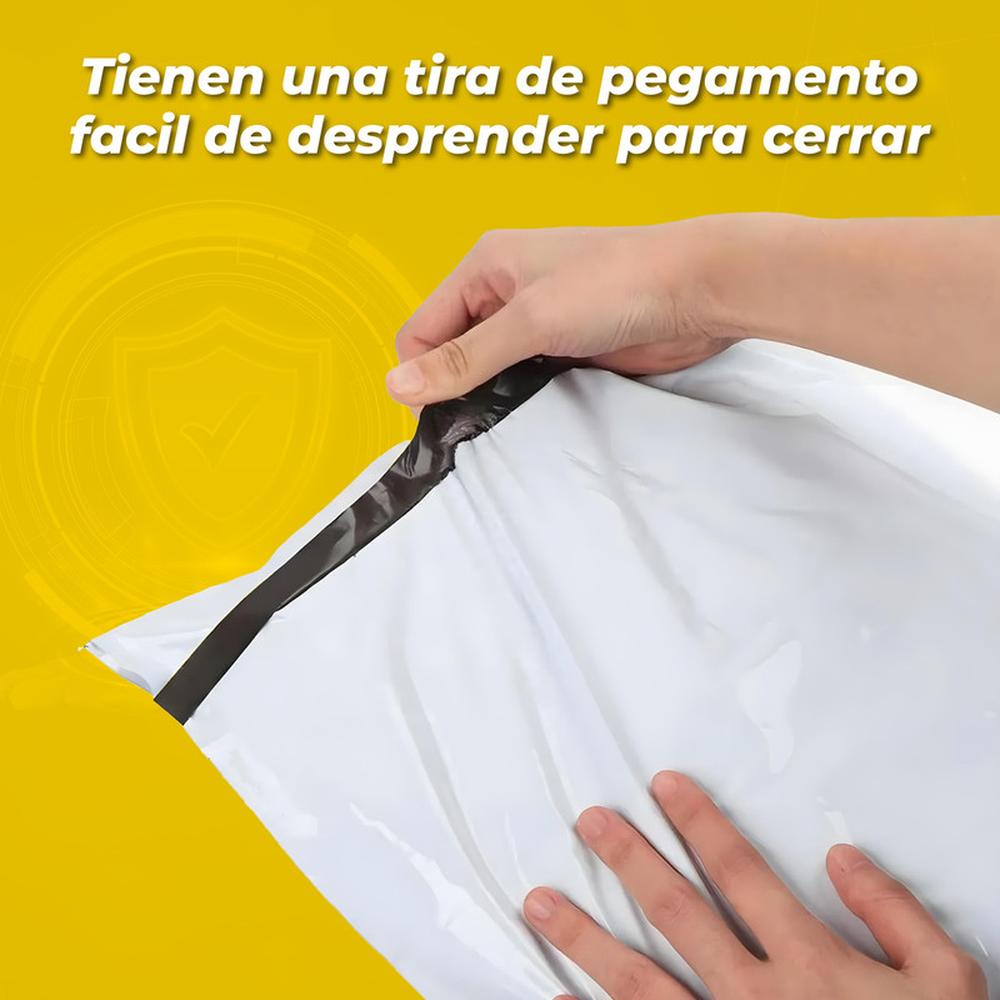 Foto 5 | Pack 200 Bolsas de Envío 20x25 cm Autoadhesivas e Impermeables