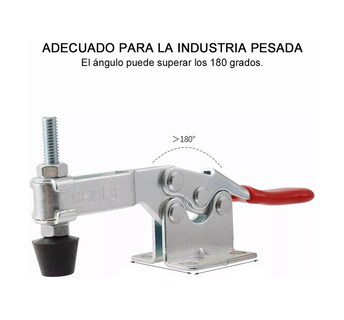 Foto 2 | Palanca De Sujecion 90 Kg Uso Rudo Gh-201b 6 Pcs