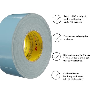 Foto 2 | Cinta Adhesiva 3m Performance Plus 8979 Heavy Duty Slate Blue X3 - Venta Internacional.