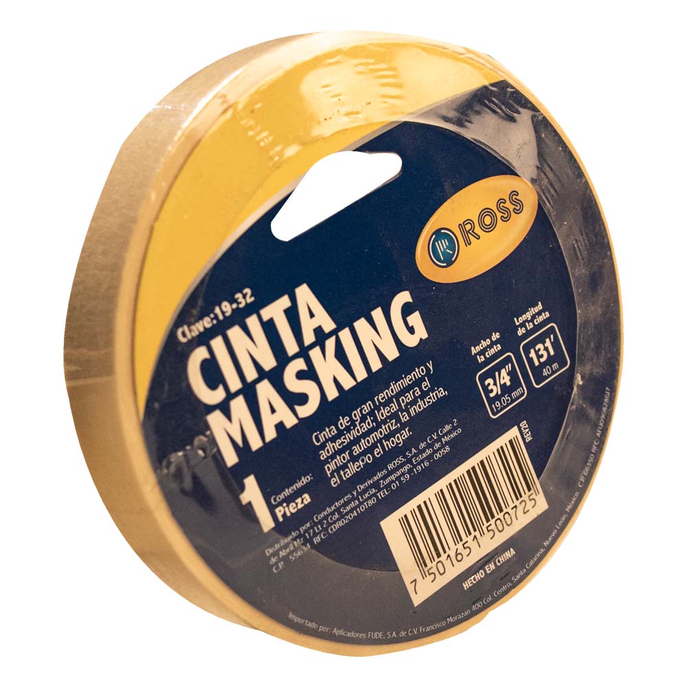 Foto 2 pulgar | Cinta Masking 6pz (3/4'') 18x40 Akron