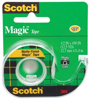 Foto 1 | Cinta Scotch Magic De 1/2 X 450 Pulgadas (104) Con Dispensador - Venta Internacional.