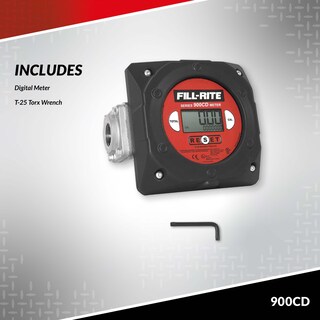 Foto 2 | Medidor De Transferencia De Combustible Fill-rite 900cd 1 6-40 Gpm (23-151 Lpm) - Venta Internacional.