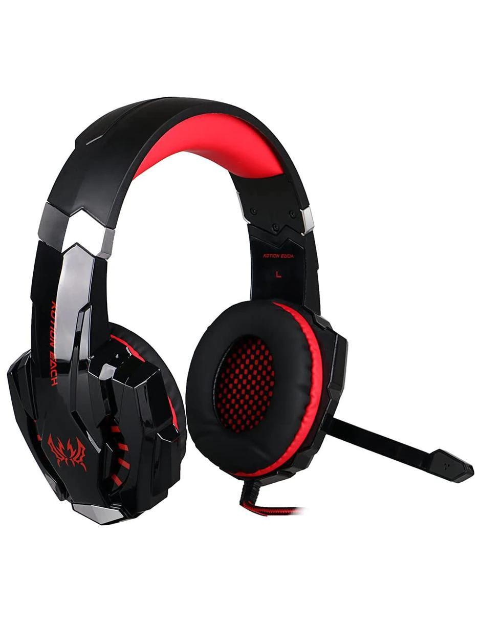 Foto 4 pulgar | Audífonos Gamer Kotion Each G9000 Rojo