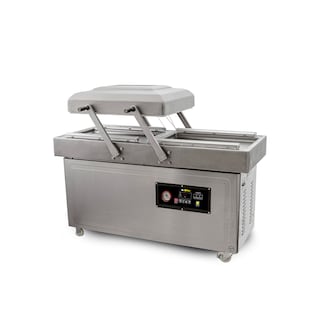 Foto 1 | Empacadora Al Vacío Rhino Evac-60 Gris Bomba 60 M³/h, Doble Cámara 53.8x66x4.5 Cm, 220 V, Acero 304, 145.5x59x12