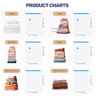 Foto 4 | Bolsas De Almacenamiento Al Vacío Simple Deluxe, Paquete De 30 Con Bomba Manual - Venta Internacional.