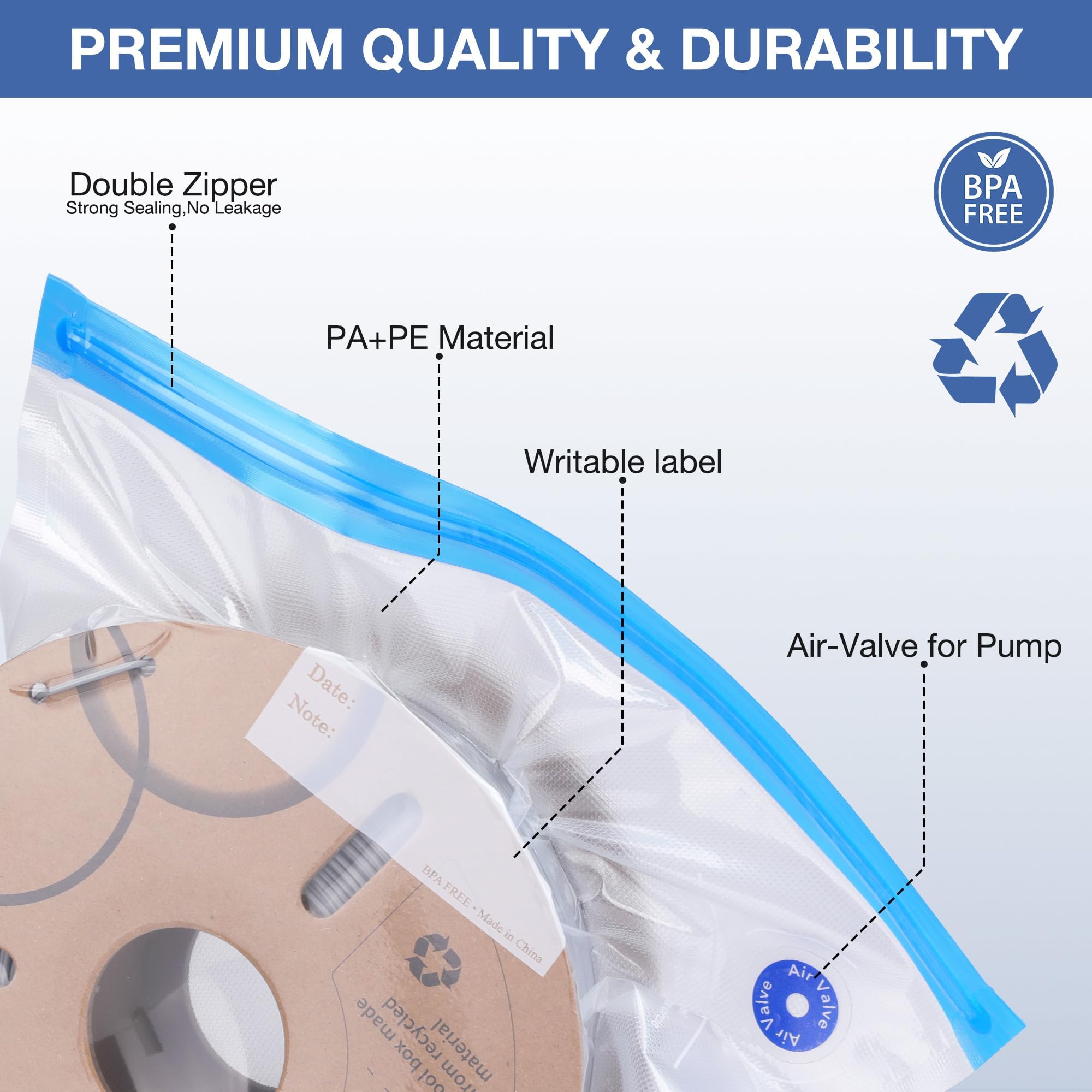 Foto 5 pulgar | Kit De Almacenamiento Al Vacío De Filamentos Elegoo Con Bomba Automática, 30 Bolsas - Venta Internacional.