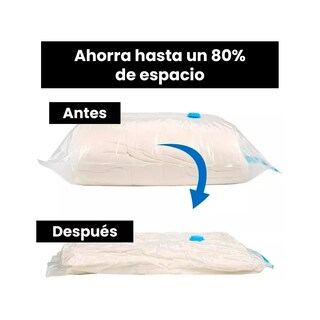 Foto 5 | Bolsas Almacenamiento Al Vacío 18 Pzs Ropa Y Edredón+ Bomba Lab.g Azul