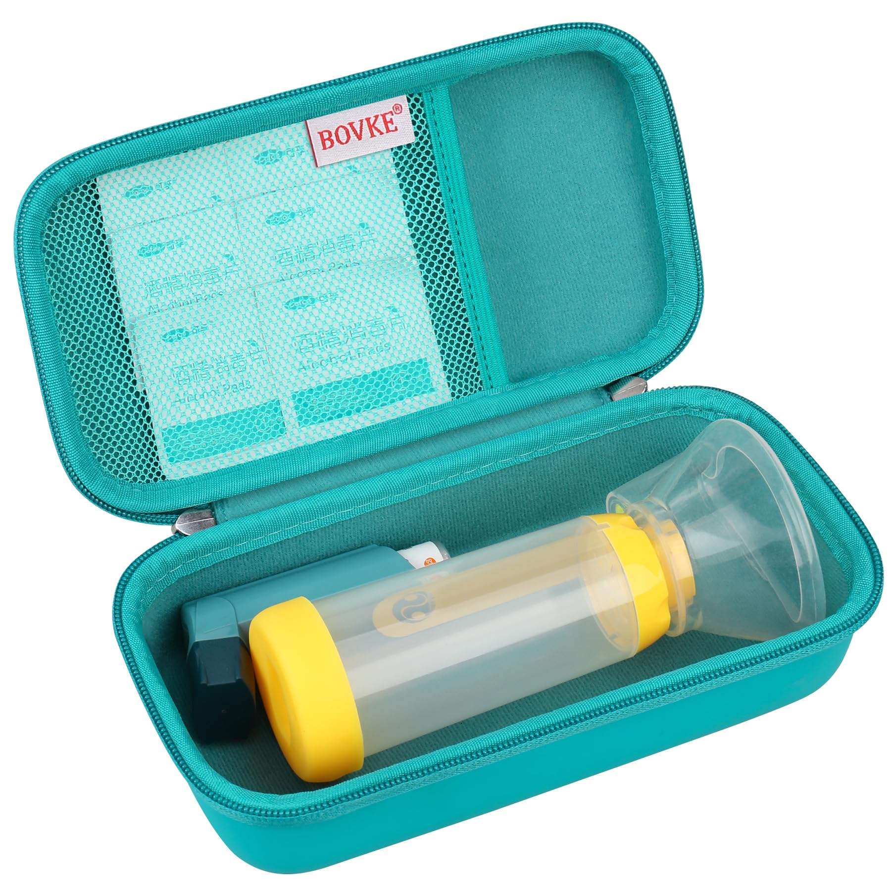 Foto 1 | Maleta De Viaje Bovke Para Inhalador Spacer Para Asma  Color Turquesa - Venta Internacional.
