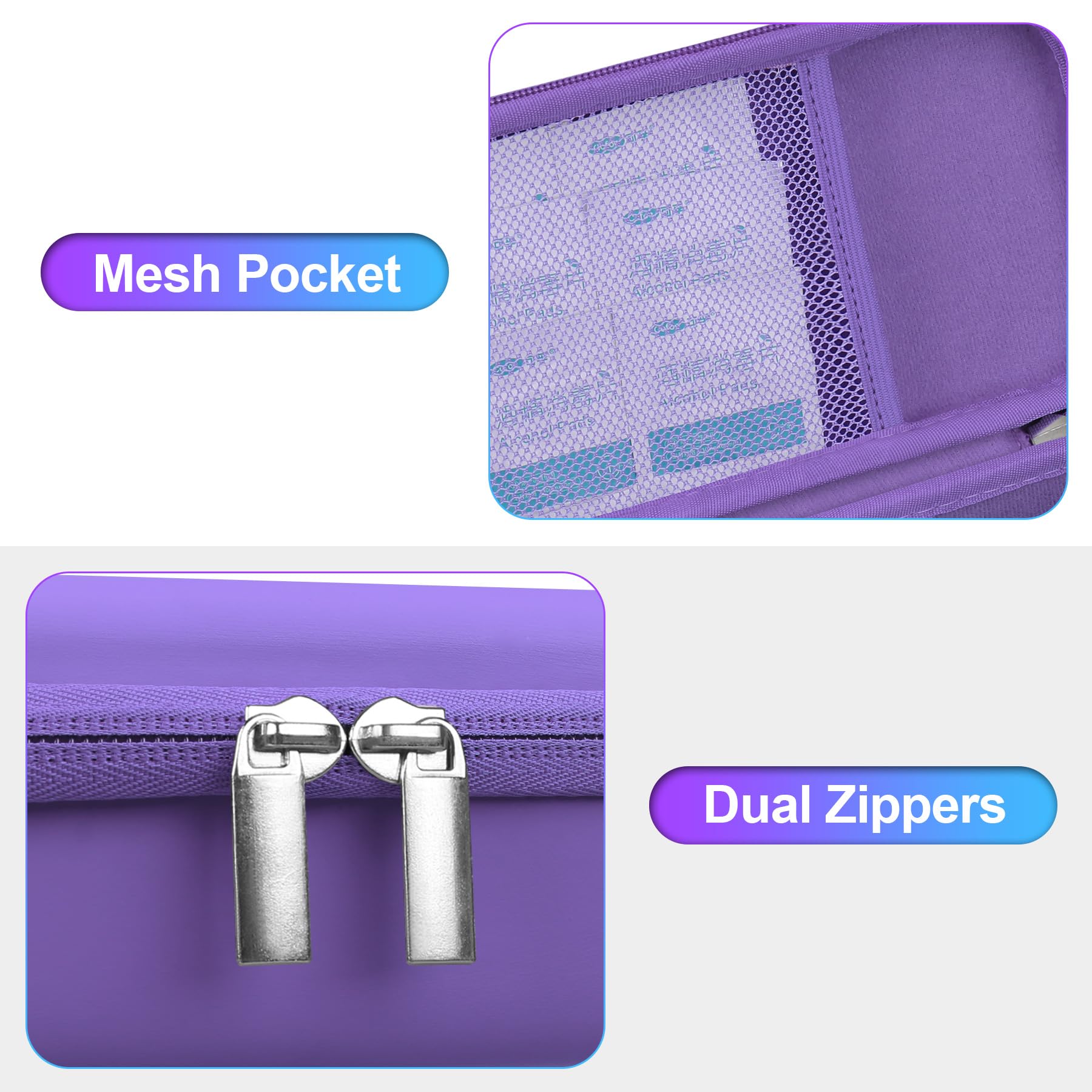 Foto 4 pulgar | Maleta De Viaje Bovke Para Inhalador Spacer Para Asma  Color Morado - Venta Internacional.