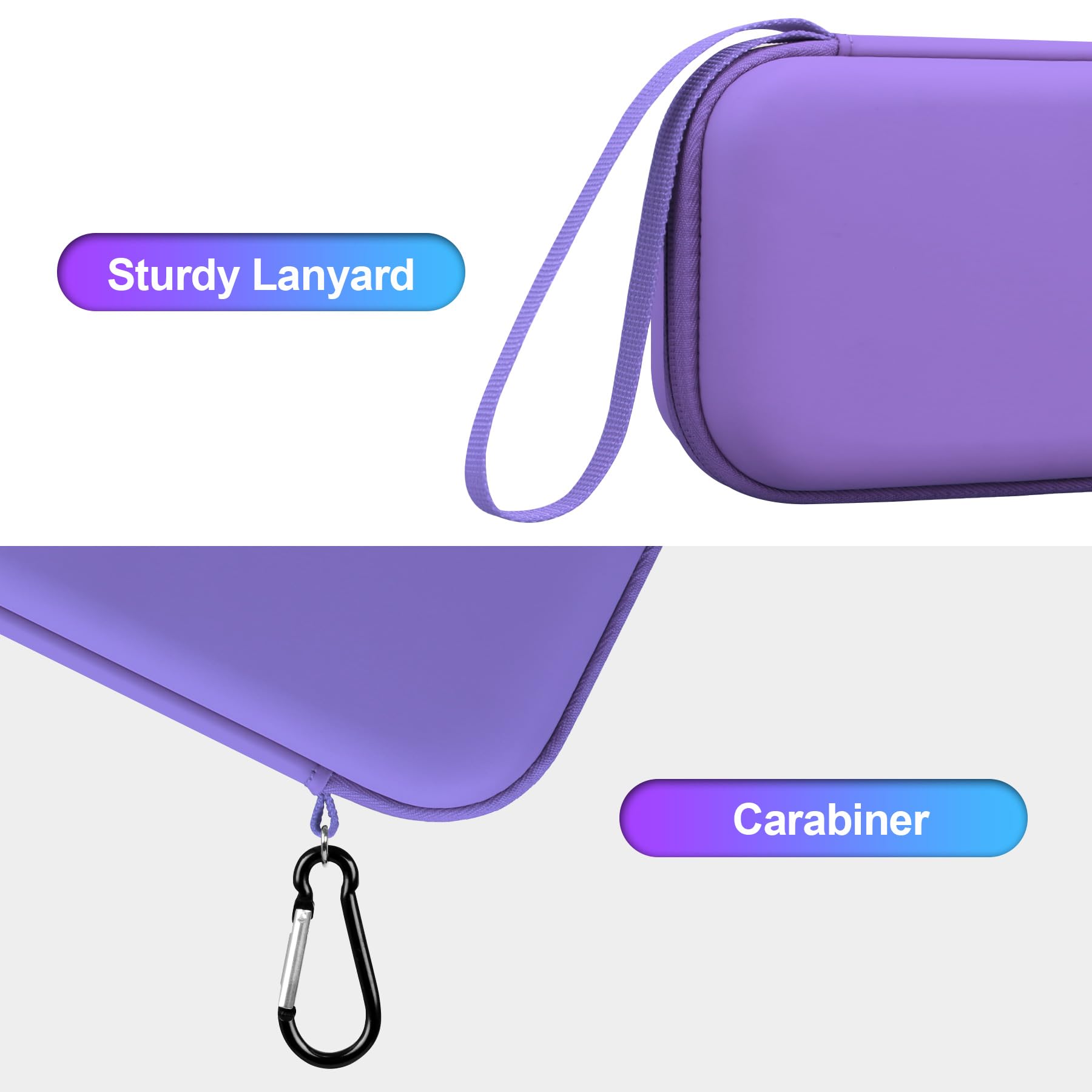 Foto 4 | Maleta De Viaje Bovke Para Inhalador Spacer Para Asma  Color Morado - Venta Internacional.