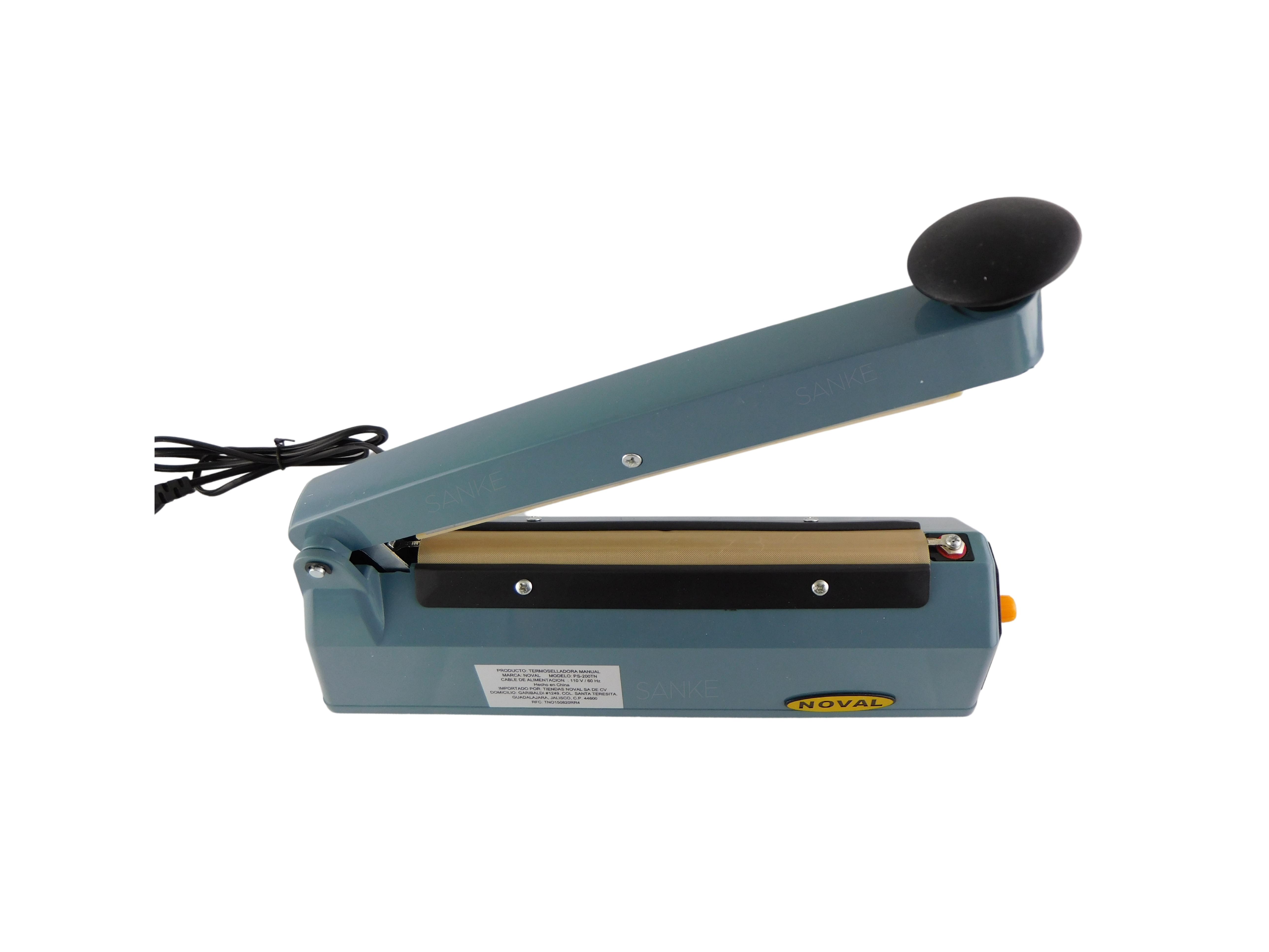 Selladora de Bolsas Plástico Noval PS-200TN 20cm 300W