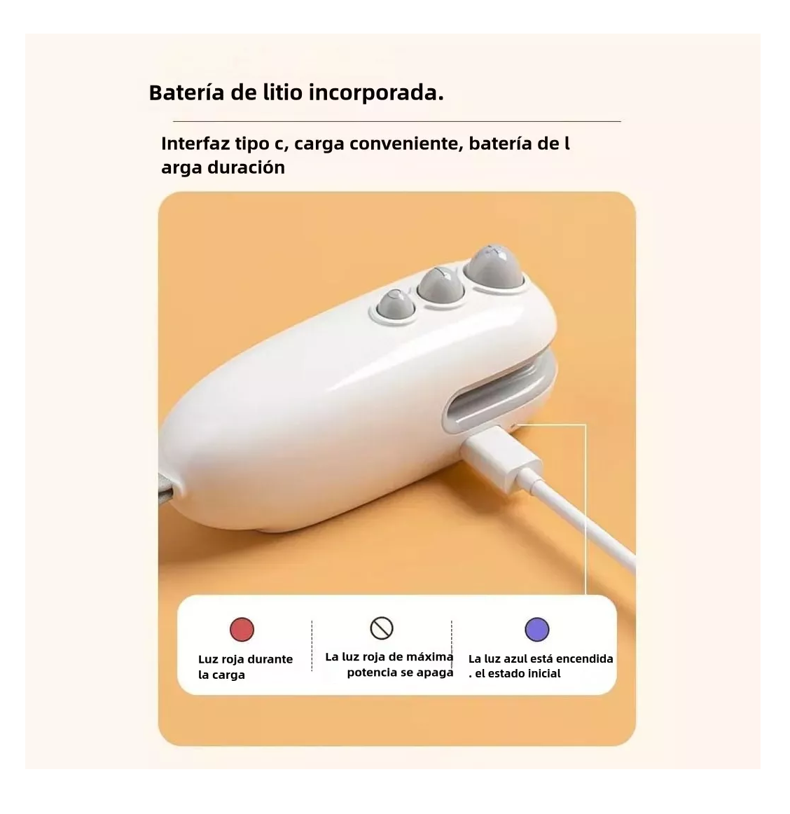Foto 3 pulgar | Maquina Para Sellar Sellador De Bolsas Para Snacks/alimentos Blanco