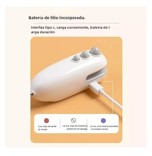 Foto 2 | Maquina Para Sellar Sellador De Bolsas Para Snacks/alimentos Blanco