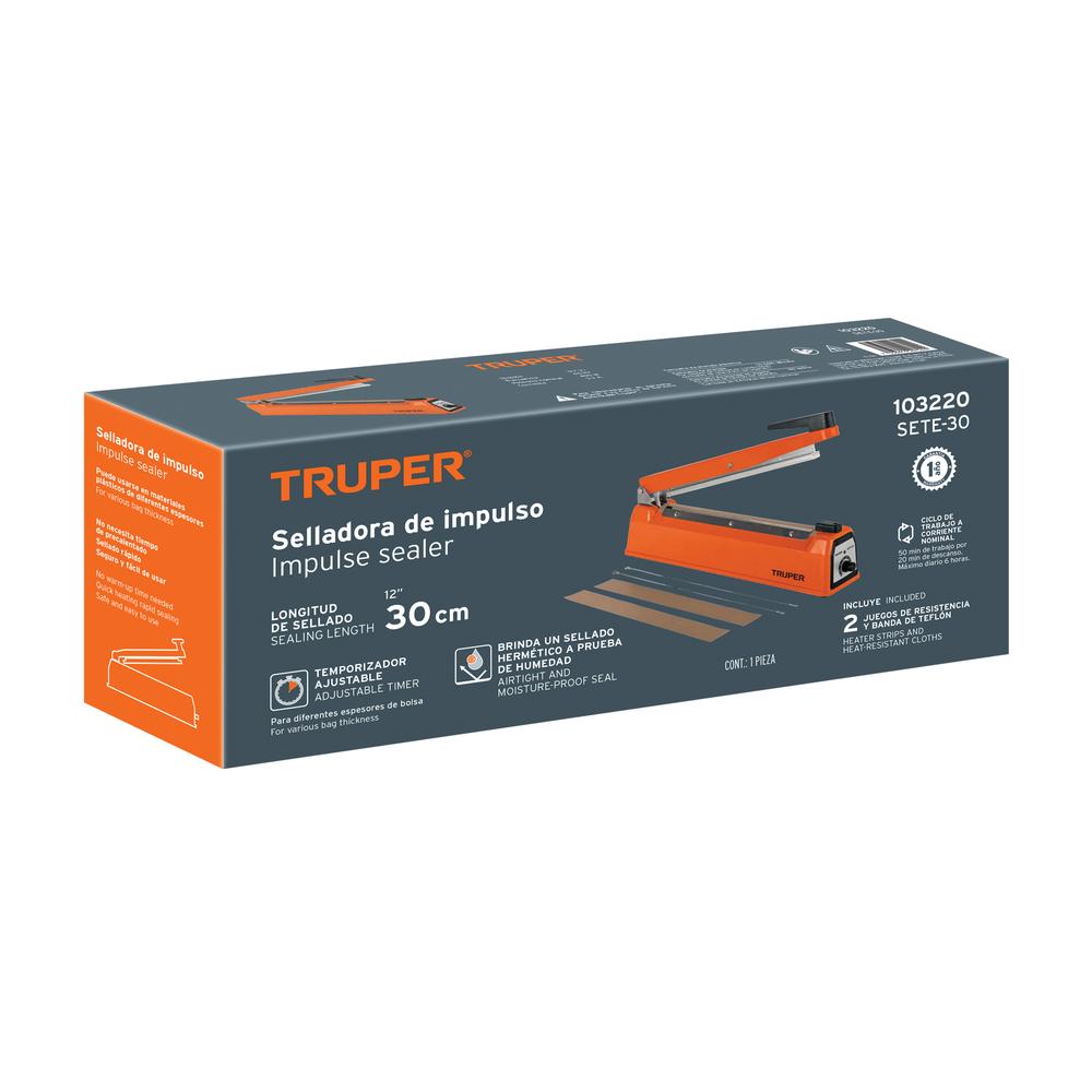 Foto 5 pulgar | Selladora Térmica 30 Cm, 400 W, Truper