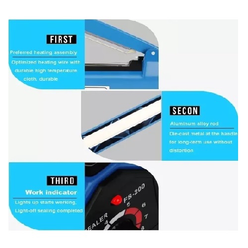 Foto 6 pulgar | Repuesto para Máquina Selladora de Bolsas 20 cm - Venta Internacional