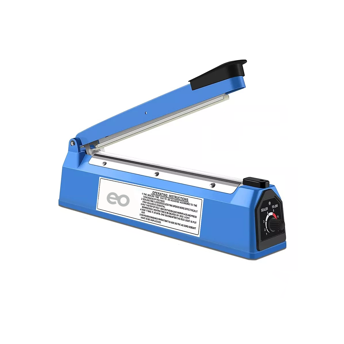 Foto 2 pulgar | Máquina De Selladora Térmico De Bolsas De Plástico De 20 Cm Eo Safe Imports Esi-11626 Azul