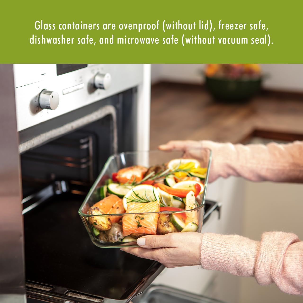 Foto 4 | Recipiente De Almacenamiento De Alimentos Zwilling Fresh & Save De Vidrio Pequeño - Venta Internacional.