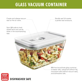 Foto 2 | Recipiente De Almacenamiento De Alimentos Zwilling Fresh & Save De Vidrio Mediano - Venta Internacional.