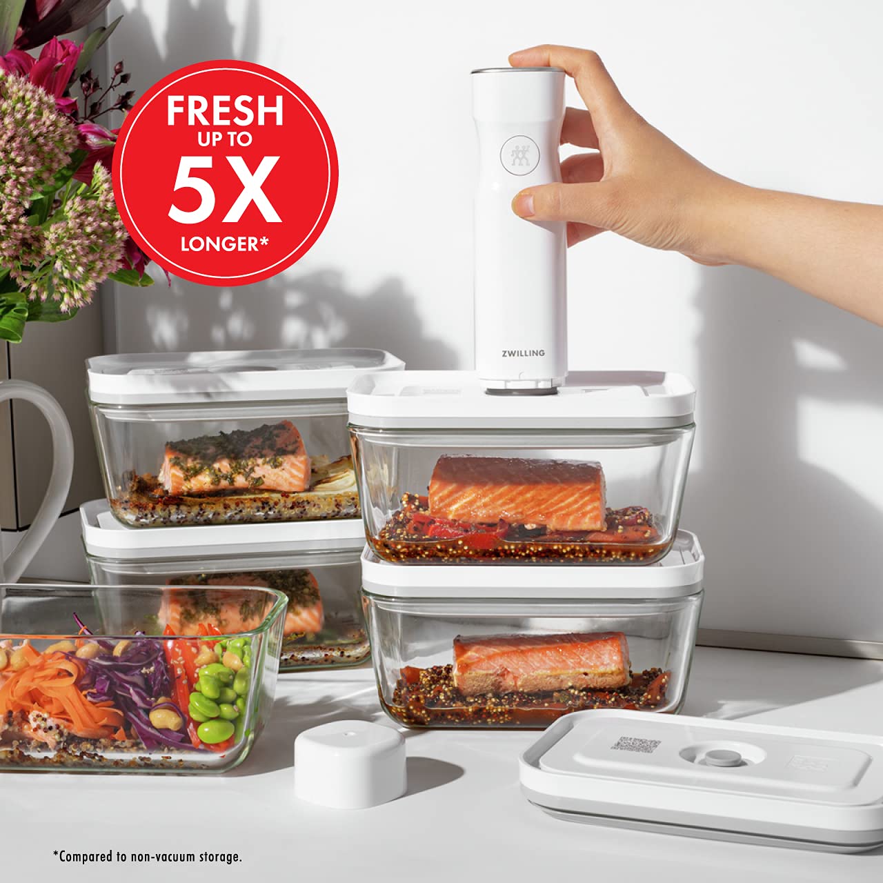 Foto 4 pulgar | Recipiente De Almacenamiento De Alimentos Zwilling Fresh & Save De Vidrio Mediano - Venta Internacional.