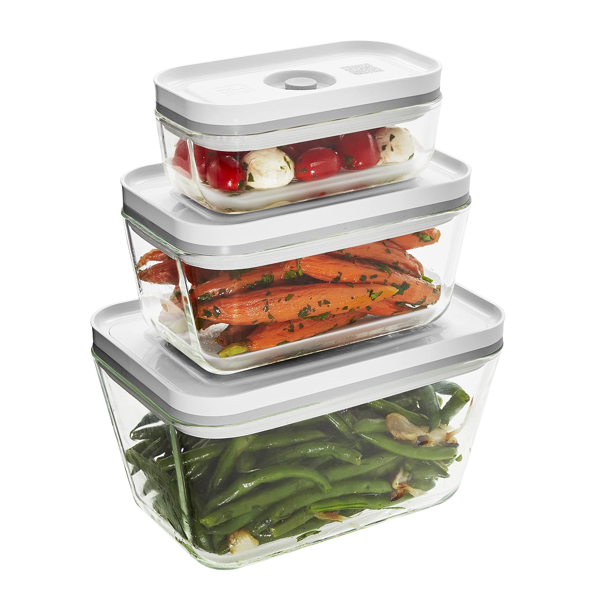 Foto 1 | Recipiente De Almacenamiento De Alimentos Zwilling Fresh & Save De Vidrio De 3 Piezas - Venta Internacional.