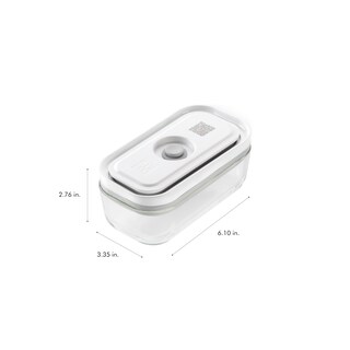 Foto 2 | Recipiente De Almacenamiento De Alimentos Zwilling Fresh & Save De Vidrio De 3 Piezas - Venta Internacional.