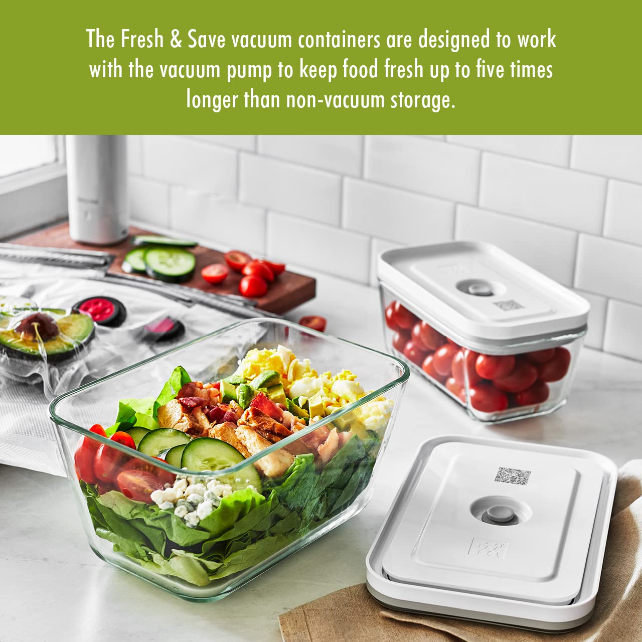 Foto 4 pulgar | Recipiente De Almacenamiento De Alimentos Zwilling Fresh & Save De Vidrio De 3 Piezas - Venta Internacional.