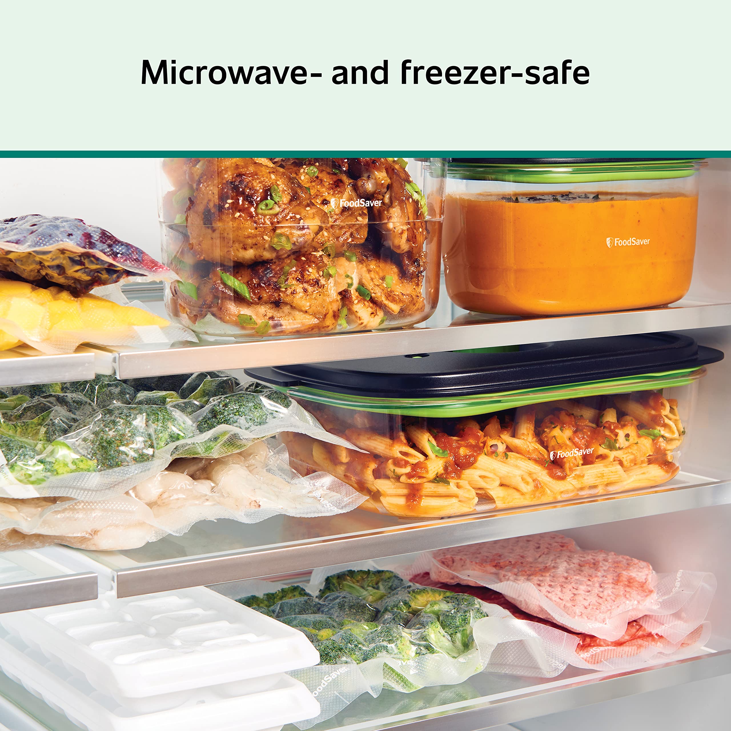 Foto 4 pulgar | Bolsas Selladas Al Vacío  Tamaño Cuarto De Galón  Foodsaver - Venta Internacional.
