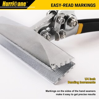 Foto 3 | Selladora Manual De Chapa Metálica Hurricane De 15 Cm Con Mordaza Recta - Venta Internacional.