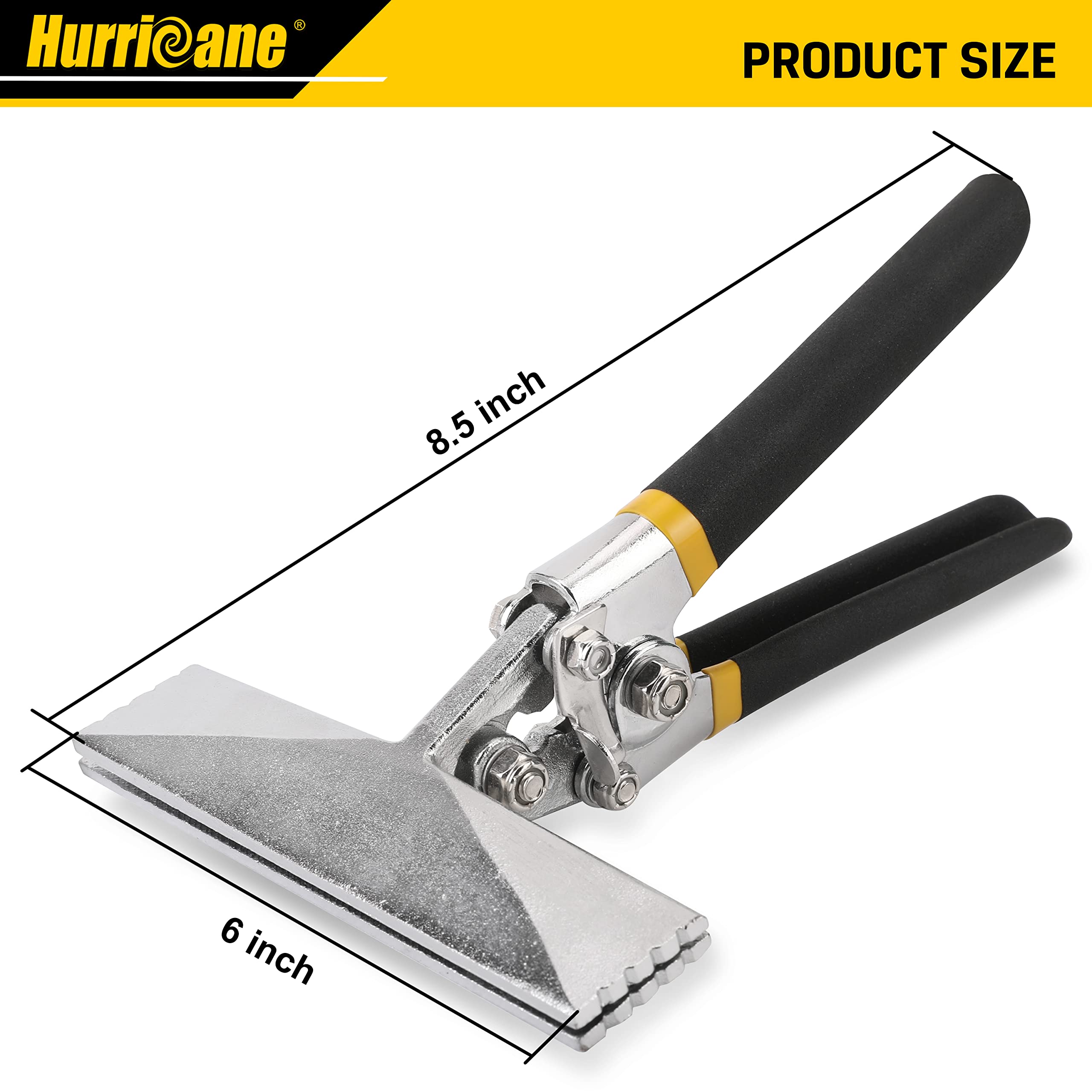 Foto 7 | Selladora Manual De Chapa Metálica Hurricane De 15 Cm Con Mordaza Recta - Venta Internacional.