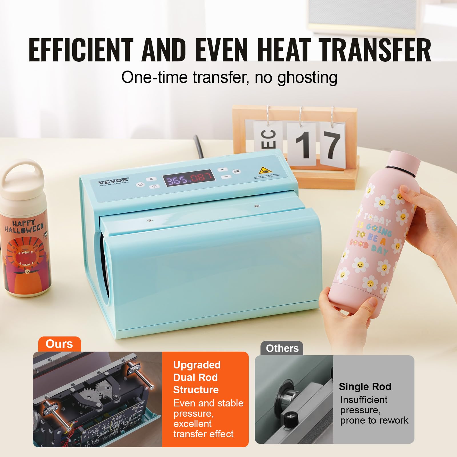 Foto 5 pulgar | Máquina Automática De Prensado Térmico Vevor Para Tazas De 325-900 Ml - Venta Internacional.