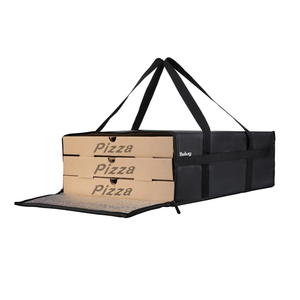 Foto 3 pulgar | Bolsas De Pizza Para Entrega 50*50*15cm Belug, Negra