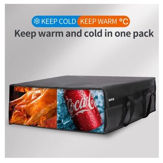 Foto 4 | Bolsas De Pizza Para Entrega 50*50*15cm Belug, Negra