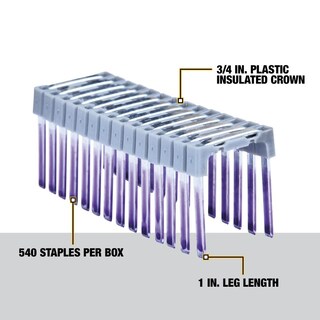 Foto 4 | Grapadora Staples Dewalt Con Aislamiento De 1 Pulgada Para Dcn701, Paquete De 540 - Venta Internacional.