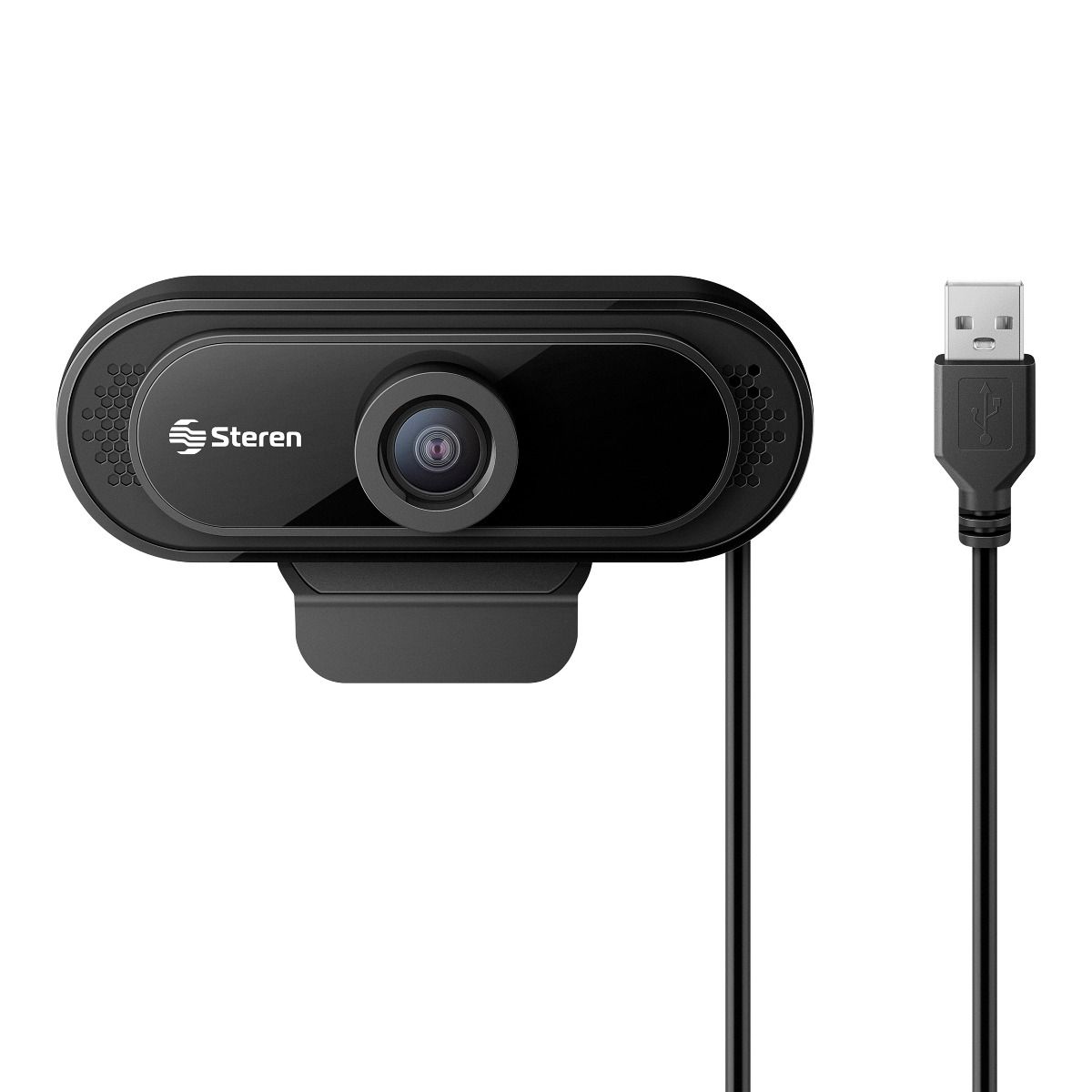 Webcam Usb Full Hd Steren Com-122 color Negro