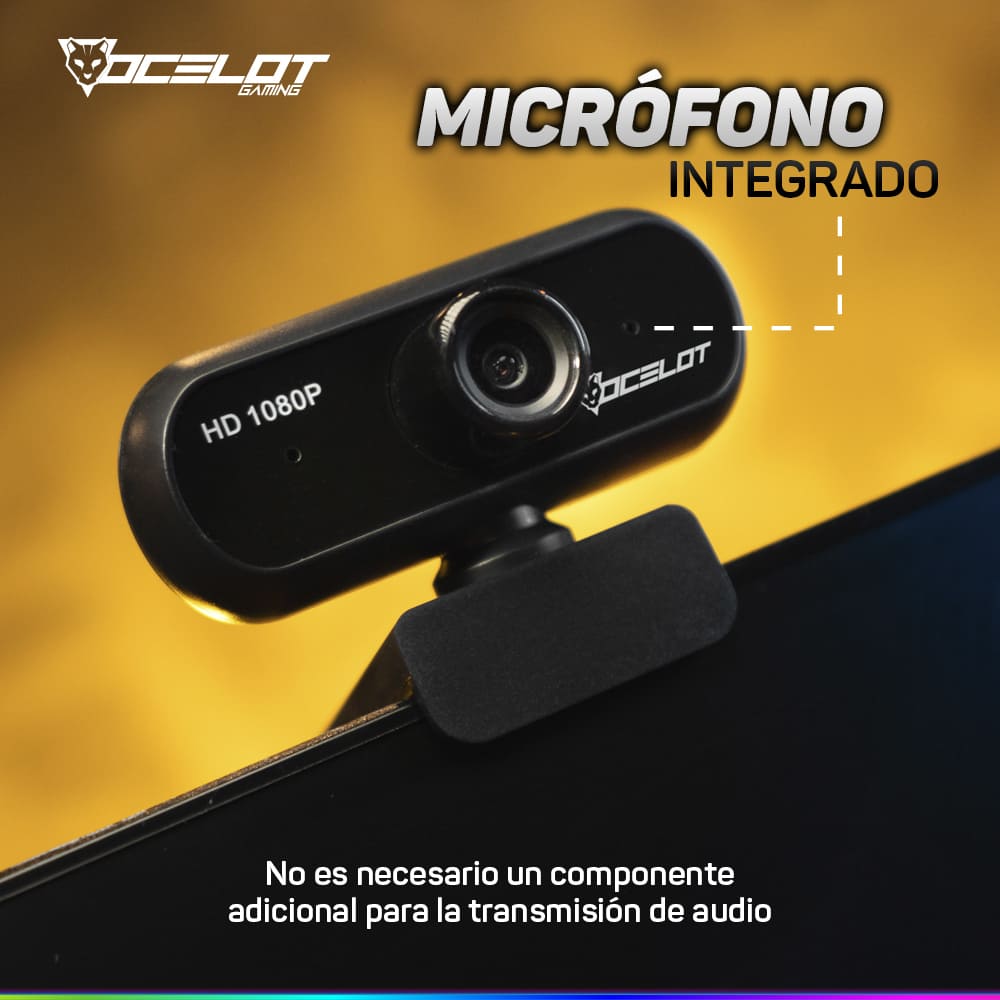 Foto 5 | Cámara Web para Streaming Ocelot Gaming Ogw01 Full HD 30 FPS Autofocus