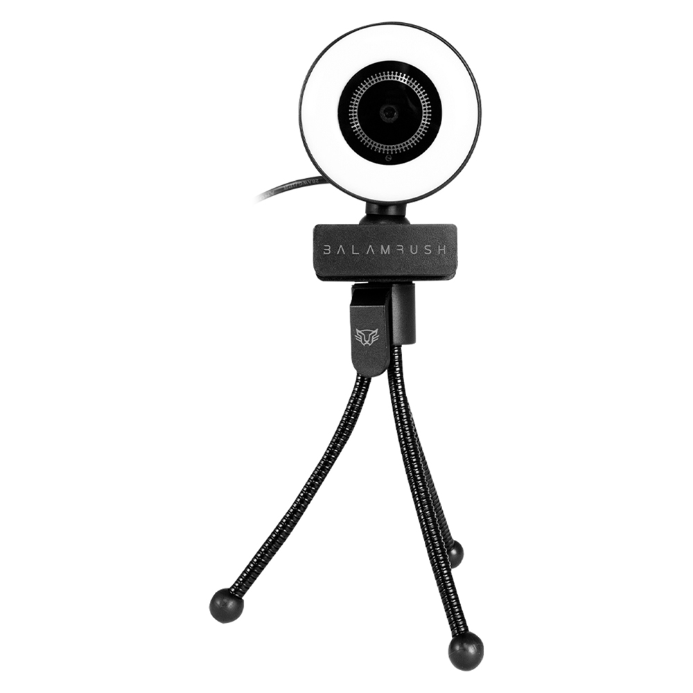 Foto 1 | Cámara Web Balam Rush Stelar Cw750 1080p/ Full Hd/ Micrófono/ Led/ Usb/ color Negro