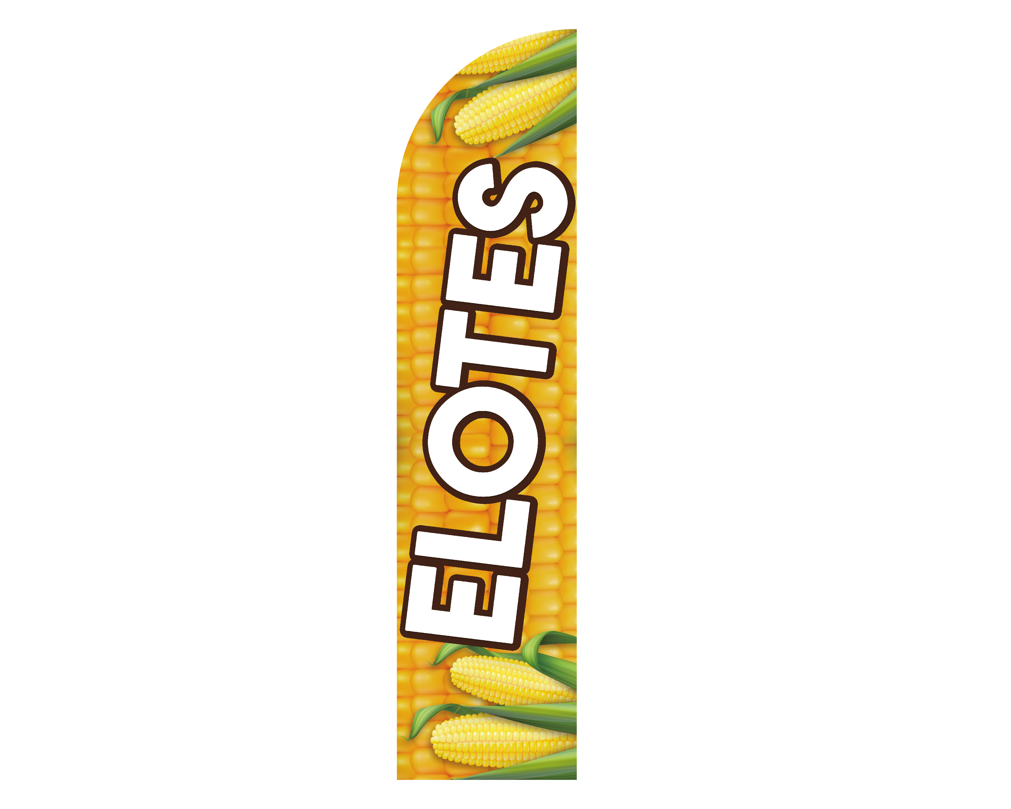 Foto 1 | Bandera Elotes Sublibanderas Multicolor