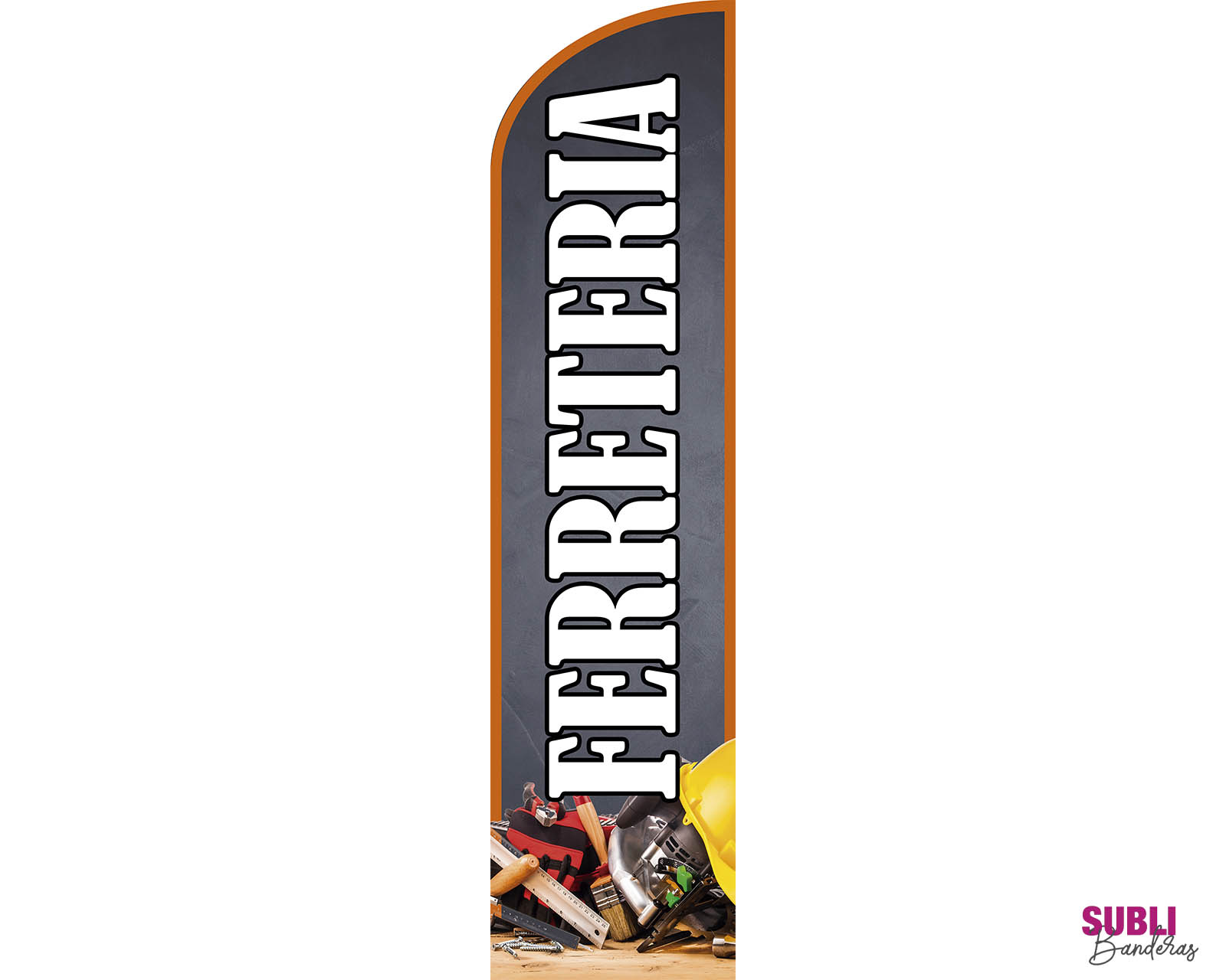 Bandera Ferretería Sublibanderas Multicolor