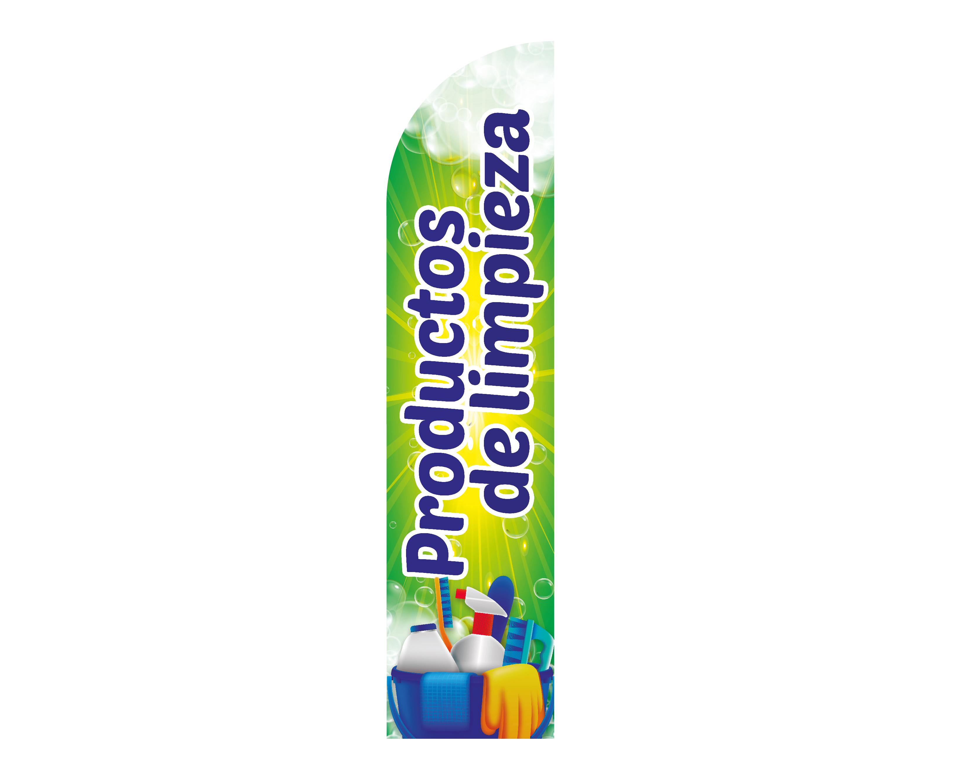 Banderas Productos de Limpieza Sublibanderas