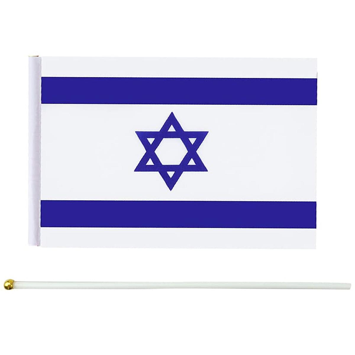 Foto 4 pulgar | Bandera Israel Día De La Memoria Ventdepot Mxili-008 100 Piezas Multicolor