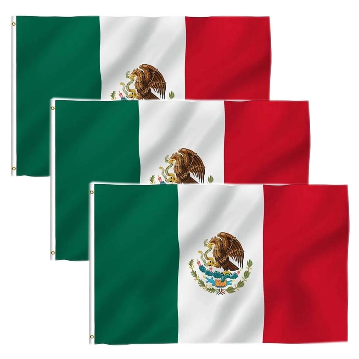 México 15 De Septiembre Ventdepot Mxmei-003 3 Piezas Multicolor $516