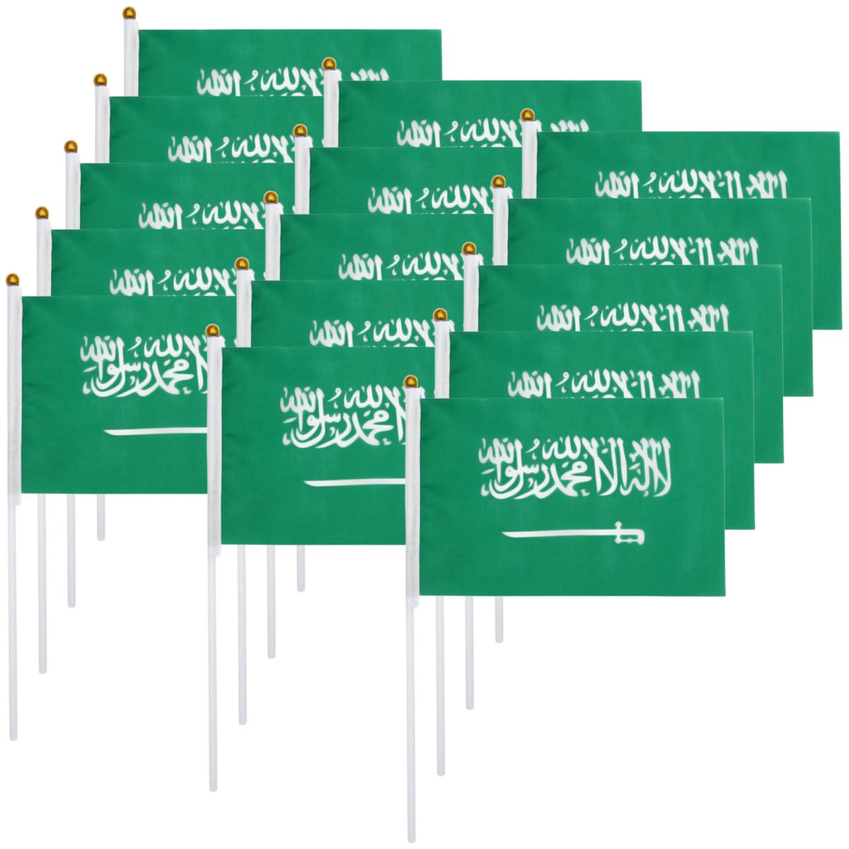 Foto 1 | Bandera De Mano Saudí  Ventdepot Mxaig-003 15 Piezas Multicolor