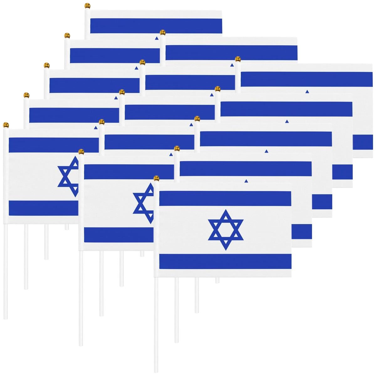 Bandera Independencia Israelí Ventdepot Mxili-003 15 Piezas Multicolor $305