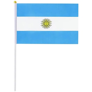 Foto 2 | Bandera Argentina 9 De Julio Ventdepot Mxain-005 25 Piezas Multicolor